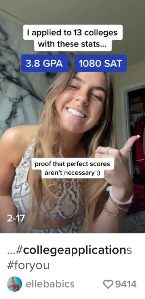 TikTok high student engagement