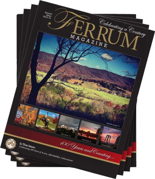Ferrum College Magazine Cover