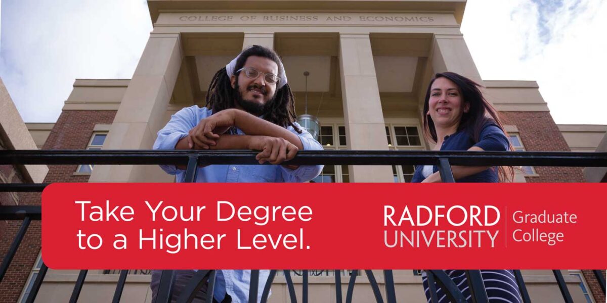 Radford University Graduate College Digital Advertising | AccessU