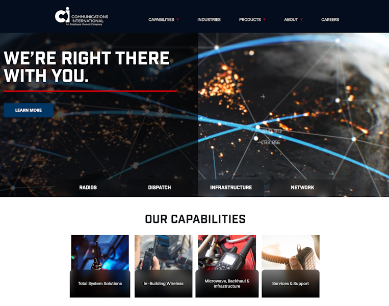 Communications International website