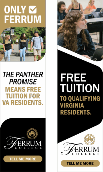 Sample banners for Ferrum