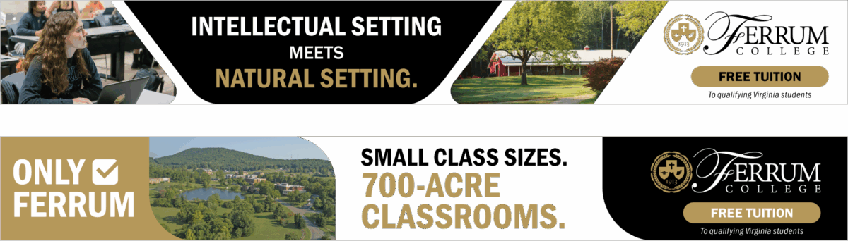 Samples of banner for Ferrum