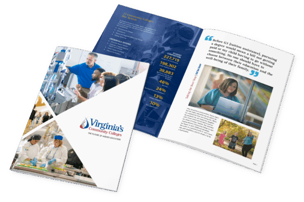 Brochure created for the VCCS