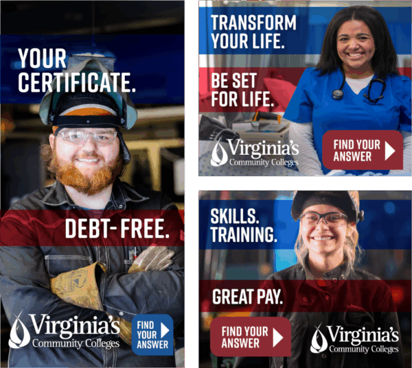 Samples of media created for the VCCS