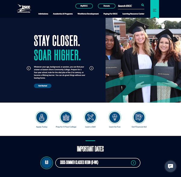 ESCC website