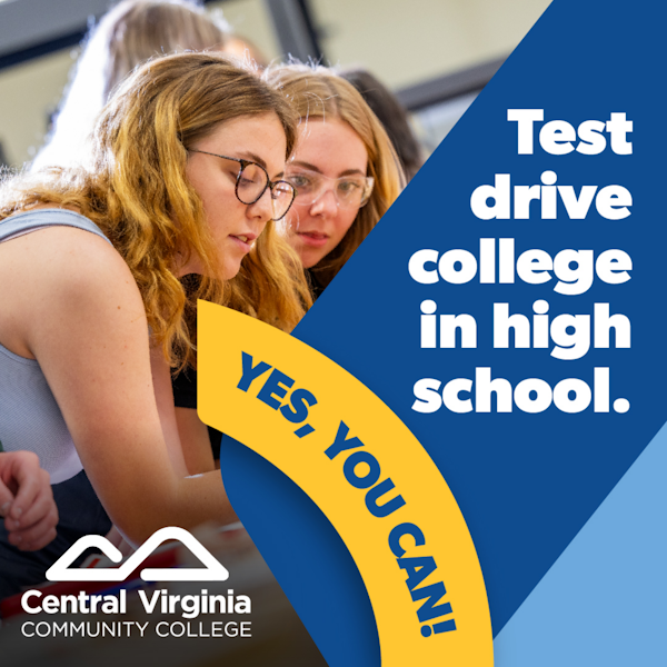 Central Virginia Community College sample banner