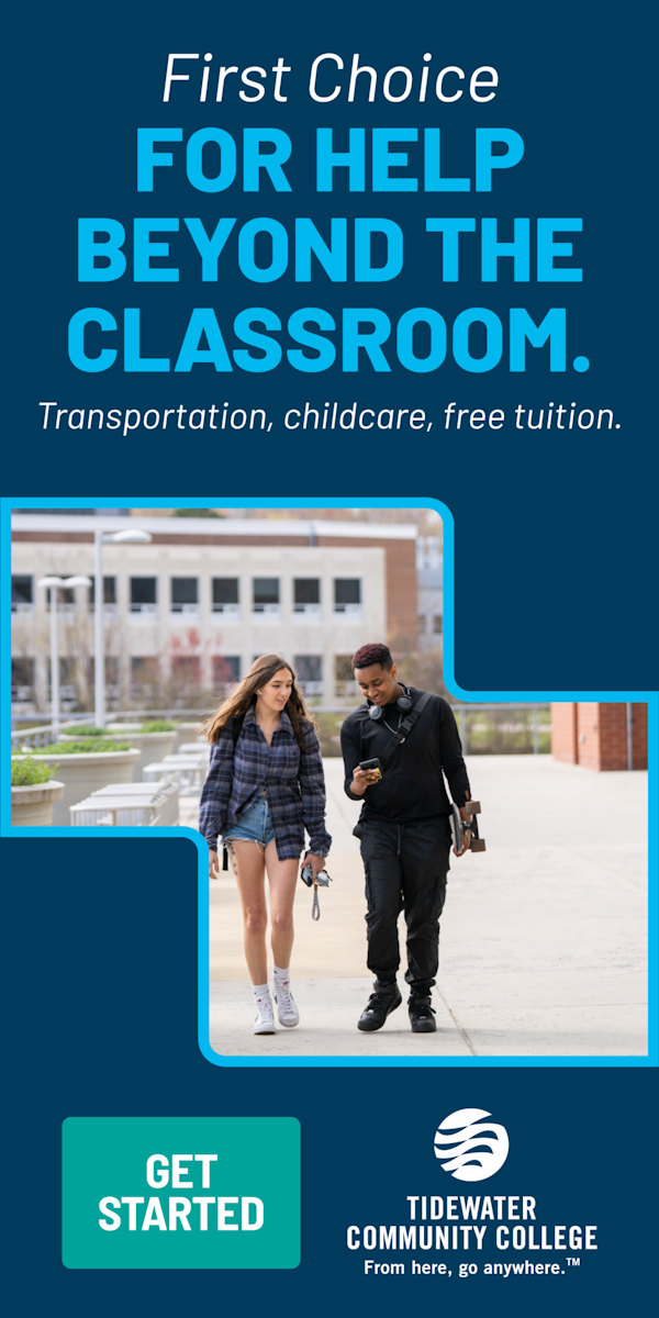 Tidewater Community College sample banner