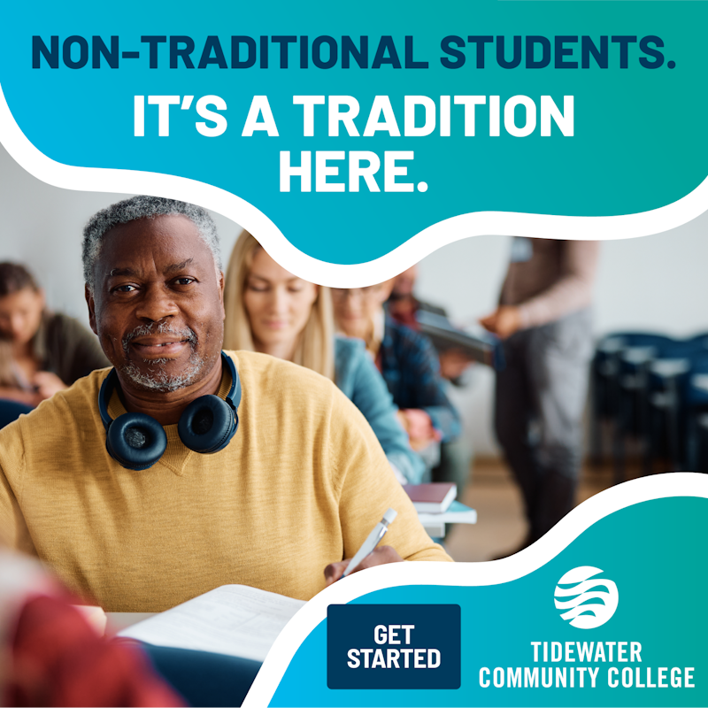 Tidewater Community College sample banner