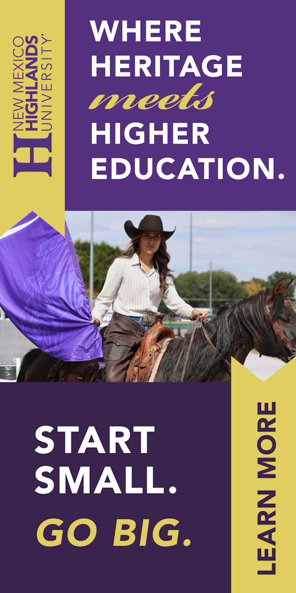 New Mexico Highlands University sample banner