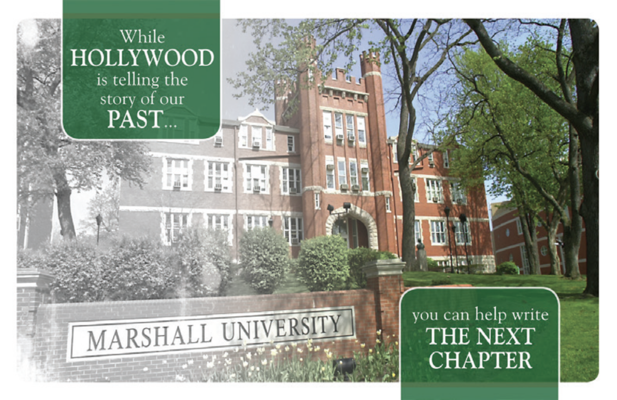 A brochure sample for Marshall University