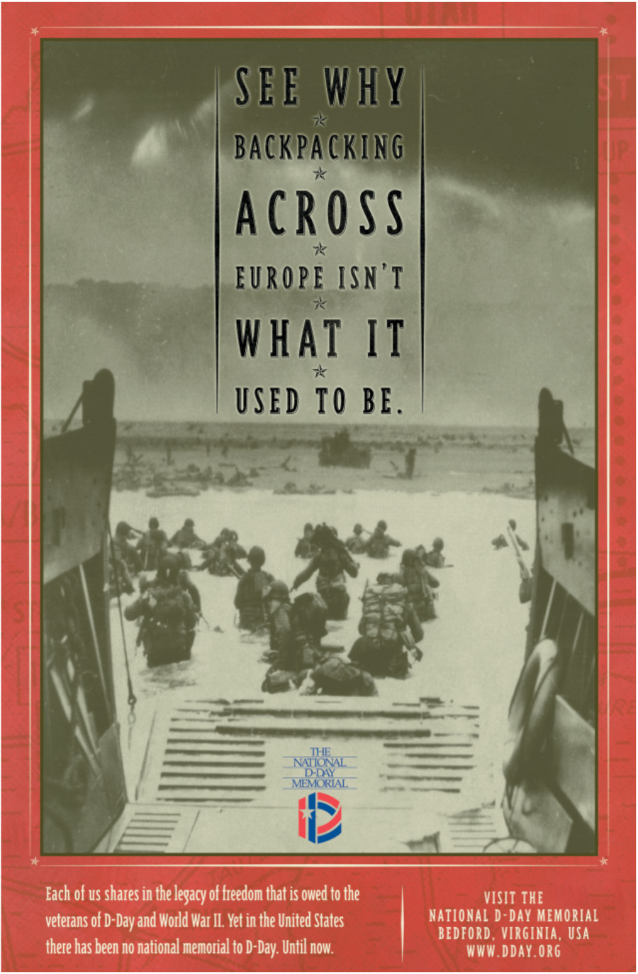 Brochure for the National D-Day Memorial