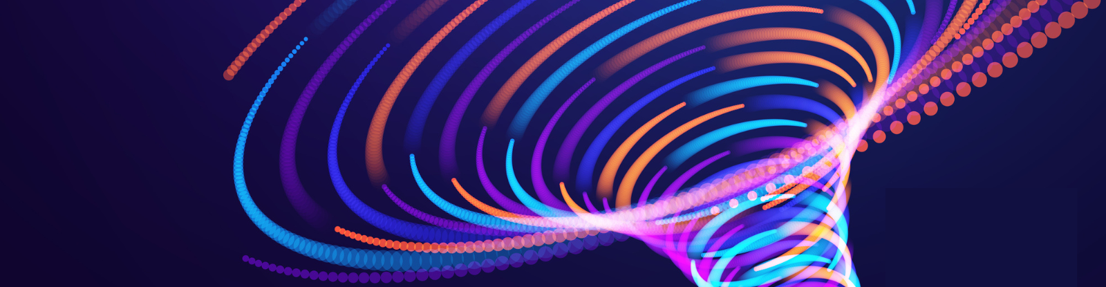 A colorful funnel